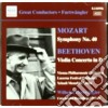Wilhelm Furtwangler: Conducts Mozart, Beethoven cd