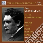 John Mccormack - Edition Vol.7: The Acoustic Recordings (1916-1918) cd