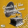 Greats Of The Gramophone, Vol.1 / Various cd