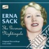 Erna Sack: Original Recordings 1934-1950: The German Nightingale cd