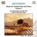 Giovanni Bottesini - Opere Per Contrabbasso E Pianoforte Vol.1: Elegia Nn.1,2,3, Allegro Di Concerto cd
