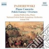 Ignacy Jan Paderewski - Piano Concerto, Polish Fantasy cd