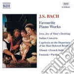 Johann Sebastian Bach - Favourite Piano Works cd
