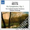 Franz Beck - Sinfonie Nn.1 - 6 Op.1 cd