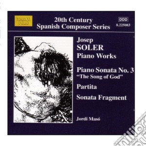 Josep Soler - Piano Works cd musicale di Josep Soler
