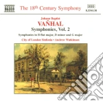 Johann Baptist Vanhal - Symphonies Vol. 2 cd