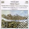 Wolfgang Amadeus Mozart - Solemn Vespers cd