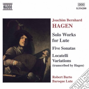 Joachim Bernhard Hagen - Solo Works For Lute cd musicale di HAGEN