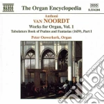 Noordt VanAnthoni - Opere X Organo (integrale) Vol.1: Librodelle Intavolature Di Salmi E Fantasie, cd