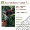 Steve Kostelnik: Guitar Recital - Bach, Kulp, Mertz, Bacheler, Cimarosa, Sainz De La Maza, Barrios cd