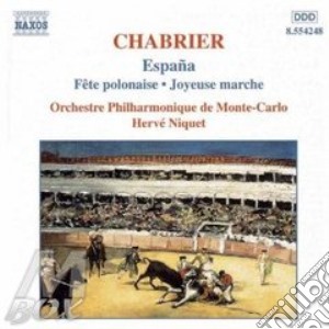 Emmanuel Chabrier - Opere X Orchestra cd musicale di Emmanuel Chabrier