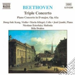 Ludwig Van Beethoven - Concerto Triplo Op.56, Concerto Per Pianoforte Op.61a (dal Concerto Per Violino) cd musicale di Beethoven ludwig van