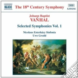 Johann Baptist Vanhal - Selected Symphonies Vol. 1 cd musicale di VANHAL