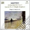 Benjamin Britten - Quartetti X Archi (integrale) Vol.2: Quartetto N.3 Op.94, Simple Symphony, Quart cd