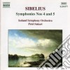 Jean Sibelius - Symphony No.4 Op.63, N.5 Op.82 cd