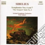 Jean Sibelius - Symphony No.6, N.7, The Tempest (Suite N.2) cd