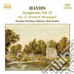 Joseph Haydn - Symphonies Nos. 27, 28 & 31 cd