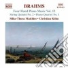 Johannes Brahms - Opere Per Pianoforte A 4 Mani cd
