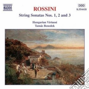 Gioacchino Rossini - String Sonatas 1, 2 & 3 cd musicale di Gioachino Rossini