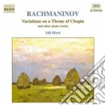 Sergej Rachmaninov - Variazioni Su Un Tema Di Chopin, Momento Musicale, Lento, Canone, Fughetta, Morc cd