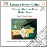 Fabio Zanon: Guitar Recital - Tarrega, Bach, De Faria, Mertz, Ponce cd