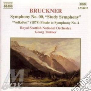 Anton Bruckner - Symphony No.00 cd musicale di Anton Bruckner