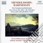 Felix Mendelssohn - Ouvertures: Sogno Di Una Notte Di Mezzaestate, Calma Di Mare E Viaggio Felice, cd