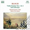 Ernest Bloch - Sonate X Vl Nn.1 E 2, Suite Ebraica cd