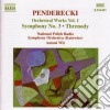 Krzysztof Penderecki - Orchestral Works Vol.1, Symphony No.3, Threnody cd musicale di Krzysztof Penderecki