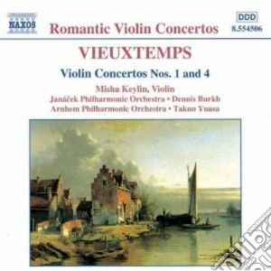 Henri Vieuxtemps - Concerto X Vl N.1 Op.10, N.4 Op.31 cd musicale di Henry Vieuxtemps
