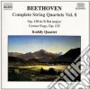 Ludwig Van Beethoven - Quartetti X Archi (integrale) Vol.8: Quartetto Op.130, La Gande Fuga Op.133 cd