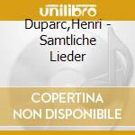 Duparc,Henri - Samtliche Lieder