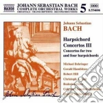Johann Sebastian Bach - Opere Per Orchestra (integrale) Vol.5: Concerti Per Clavicembalo III cd