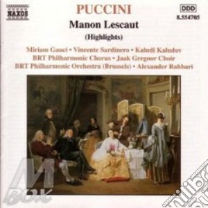 Giacomo Puccini - Manon Lescaut (Highlights) cd musicale di PUCCINI