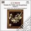 Johann Sebastian Bach - Sonate Per Violino, Vol.2 cd