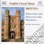 Benjamin Britten - Opere Corali cd