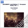 Franz Schubert - Lieder Su Testi Di Poeti Europei: Walter Scott, James Macpherson cd