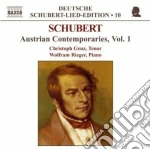 Franz Schubert - Lieder - Austrian Contemporaries, Vol.1 cd