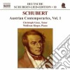 Franz Schubert - Lieder - Austrian Contemporaries, Vol.1 cd