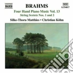 Johannes Brahms - Opere Per Pianoforte A 4 Mani (integrale), Vol.13 cd