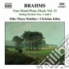 Johannes Brahms - Opere Per Pianoforte A 4 Mani (integrale), Vol.13 cd