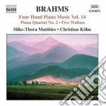 Johannes Brahms - Opere Per Pianoforte A 4 Mani (integrale), Vol. 14 cd