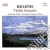 Johannes Brahms - Sonate X Vl (integrale) cd