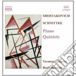 Dmitri Shostakovich / Alfred Schnittke - Piano Quintets cd