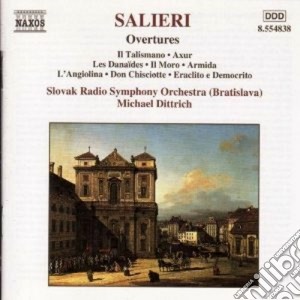 Antonio Salieri - Ouvertures cd musicale di SALIERI