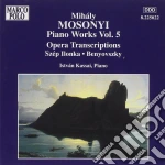 Mihaly Mosonyi - Piano Works Vol.5 cd