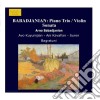 Arno Babadjanian - Piano Trio / Violin Sonata cd