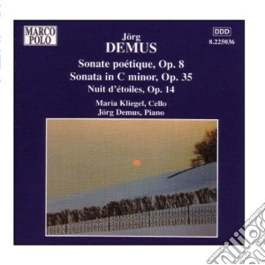 Maria Kliegel / Joerg Demus - Opere Per Violoncello E Pianoforte cd musicale di JÃ–rg Demus