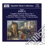 Oscar Espla - Complete Works For Piano cd