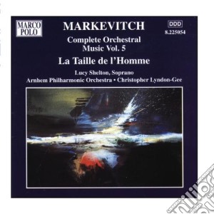 Igor Markevitch - Opere Per Orchestra Integrale #05 cd musicale di Igor Markevitch